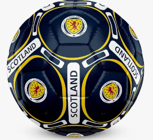 Scotland Football Size 4 Crest Blue Yellow Official Soccer Gift